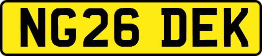 NG26DEK