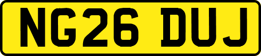 NG26DUJ