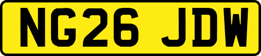 NG26JDW