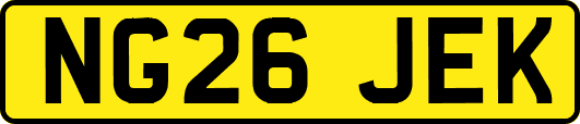 NG26JEK