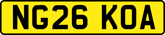 NG26KOA