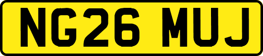 NG26MUJ