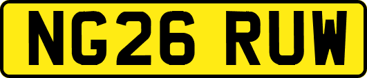NG26RUW