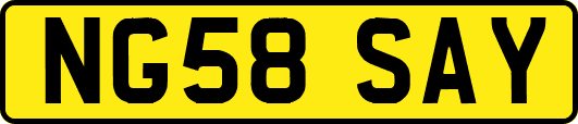 NG58SAY