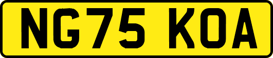 NG75KOA