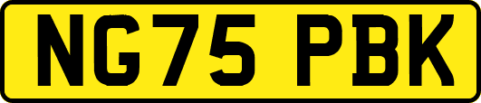 NG75PBK