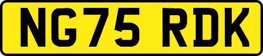 NG75RDK