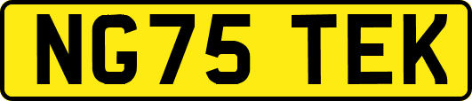 NG75TEK