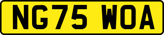 NG75WOA