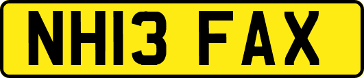 NH13FAX