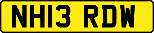 NH13RDW