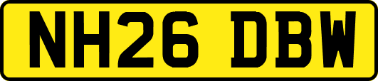 NH26DBW