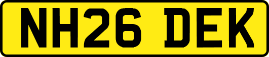 NH26DEK
