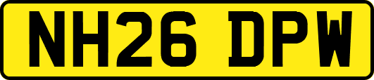 NH26DPW