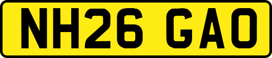NH26GAO