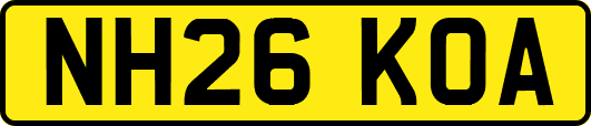 NH26KOA