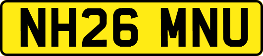 NH26MNU