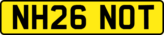 NH26NOT