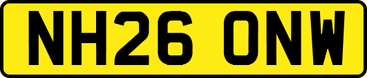 NH26ONW