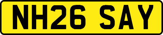 NH26SAY