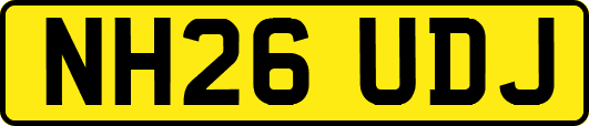 NH26UDJ