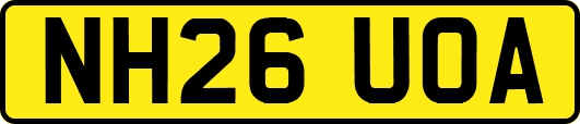 NH26UOA