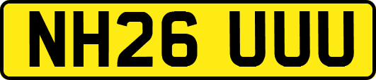 NH26UUU
