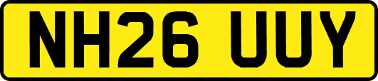 NH26UUY