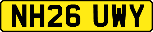 NH26UWY