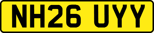NH26UYY
