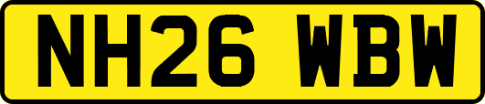NH26WBW