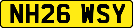 NH26WSY