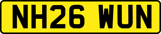 NH26WUN