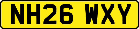 NH26WXY