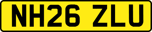 NH26ZLU