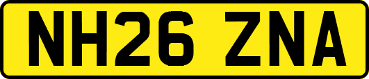 NH26ZNA