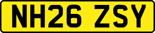 NH26ZSY