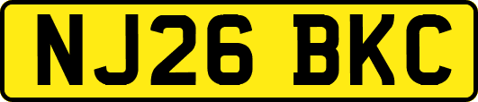 NJ26BKC