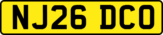 NJ26DCO