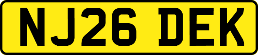 NJ26DEK
