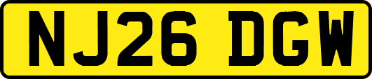 NJ26DGW