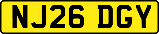 NJ26DGY