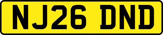 NJ26DND