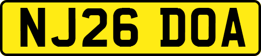 NJ26DOA