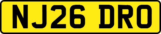NJ26DRO