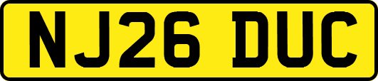 NJ26DUC