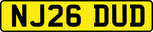 NJ26DUD