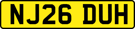 NJ26DUH