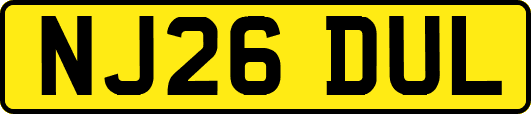 NJ26DUL