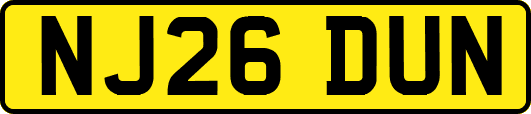 NJ26DUN